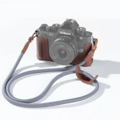 Smallrig étui de protection en cuir marron pour nikon zf - 5096