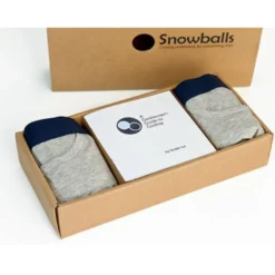 Snowcool short taille s : caleçon rafraîchissant booster de testostérone