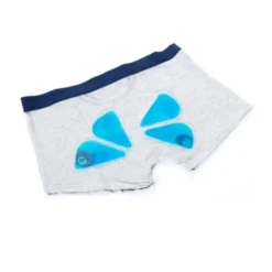 Snowcool short taille s : caleçon rafraîchissant booster de testostérone