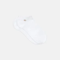 Socquettes unies blanc