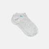 Socquettes unies gris clair