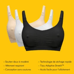 Soutien-gorge allaitement blanc - l