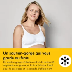 Soutien-gorge allaitement blanc - l