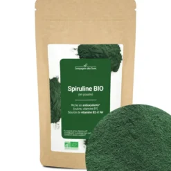 Spiruline bio - 50g (en poudre) - riche en antioxydants
