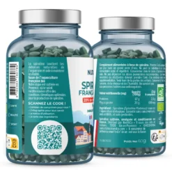 Spiruline française bio - tonus 20 jours