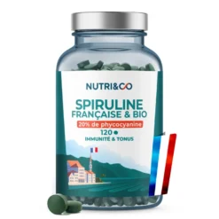Spiruline française bio - tonus 20 jours