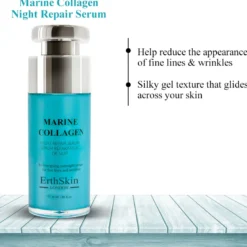 Sérum nuit réparateur collagène marin