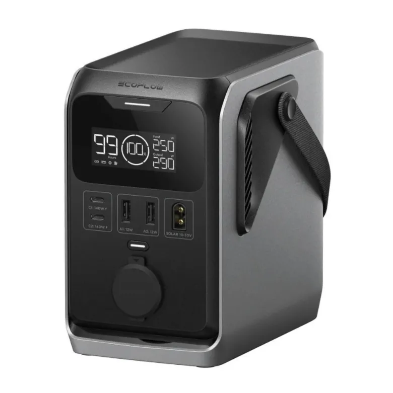 Station d’énergie portable trail 300dc 288wh - camping, outdoor - ecoflow