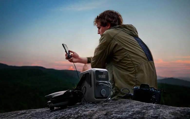 Station d’énergie portable trail 300dc 288wh - camping, outdoor - ecoflow