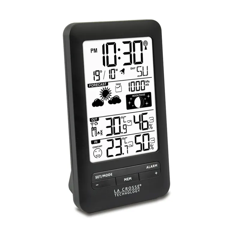 Station meteo complete noire