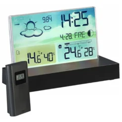 Station météo design avec écran couleur