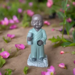 Statue bouddha porte-encens tripitaka