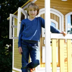 Stef maisonnette sur pilotis en bois br