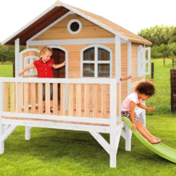 Stef maisonnette sur pilotis en bois br