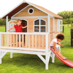 Stef maisonnette sur pilotis en bois br