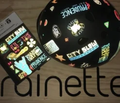 Stickers city slow couleur