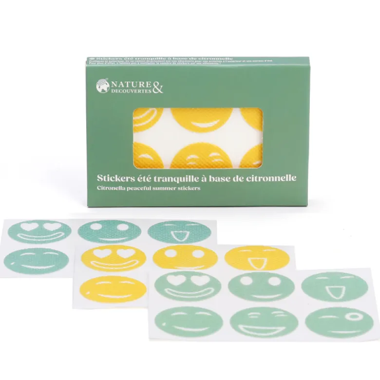 Stickers à la citronnelle