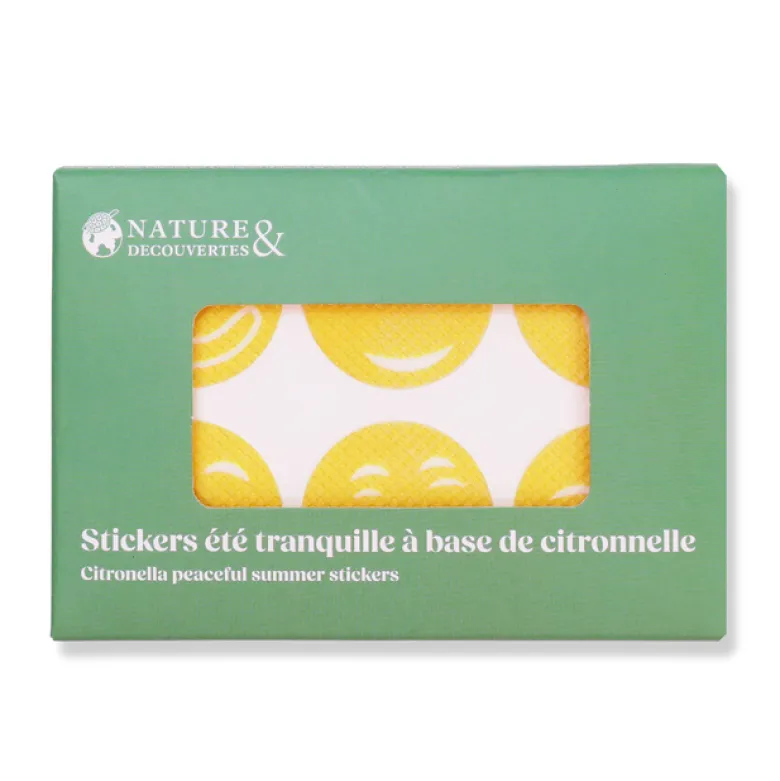 Stickers à la citronnelle