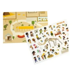 Stickers repositionnables civilisations