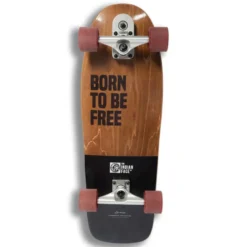 Surfskate premium – sensation surf authentique sur asphalte Noir