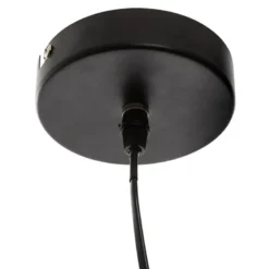 Suspension en verre fumé omaha h25