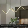 Suspension led - inoleds - ripple noir