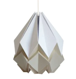 Suspension origami bicolore - taille m