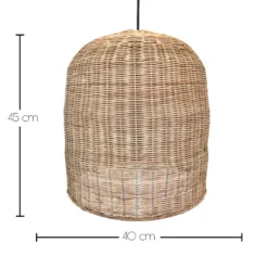 Suspension sans fil giacomo rgb h45cm