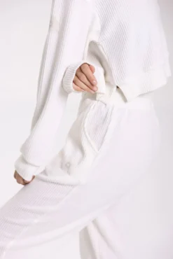 Sweat capuche mika onamaste-ivoire S-M