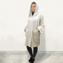 Sweat à capuche, plaid