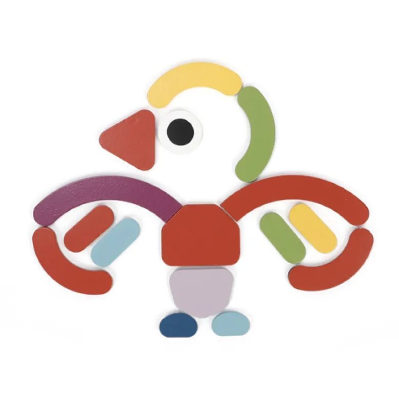 Tableau magnétique géoformes animaux