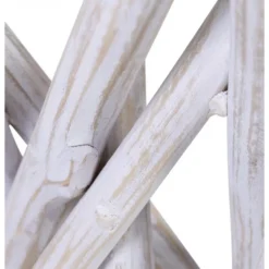 Table basse bois blanc - décoration
