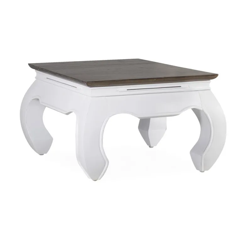 Table basse bois blanc - mélicia