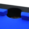 Table de billard convertible noire tapis bleu - eddie
