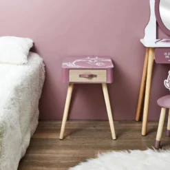 Table de chevet 1 tiroir madame princess