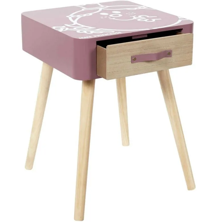 Table de chevet 1 tiroir madame princess