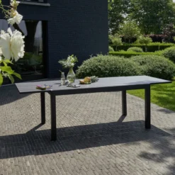 Table de jardin aluminium 6à10 p