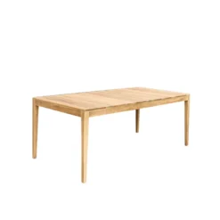Table de jardin en bois de teck 8 pers.