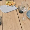 Table de jardin 8 places - gris anthracite
