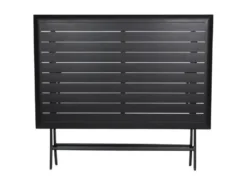 Table de jardin rectangulaire azua 4 places graphite - hespéride