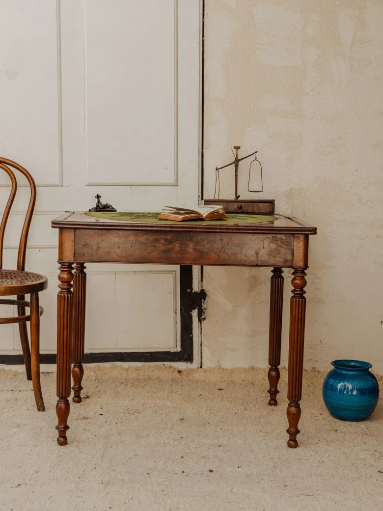 Table de jeu en acajou n°849