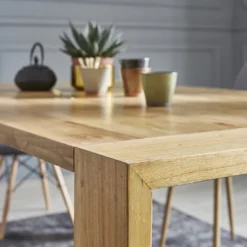 Table en bois de mindi 8 pers