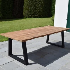 Table en teck massif 240 cm, mucen