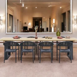 Table en teck massif 240 cm, mucen