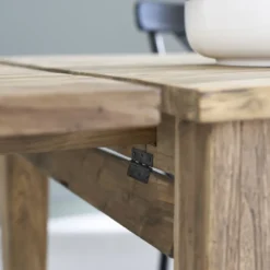 Table en teck massif recyclé