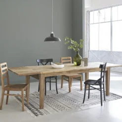 Table en teck massif recyclé
