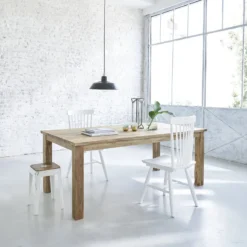 Table en teck recyclé 6 à 8 pers