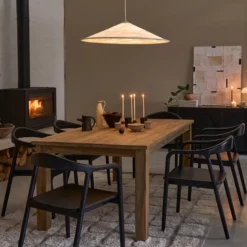 Table en teck recyclé 6 à 8 pers