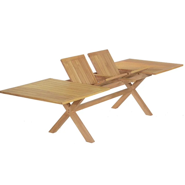 Table extensible teck linarte xl 290x100