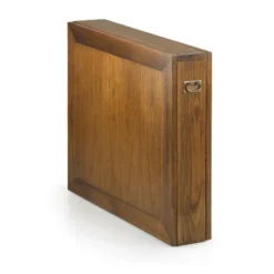 Table à manger bronze bois marron -